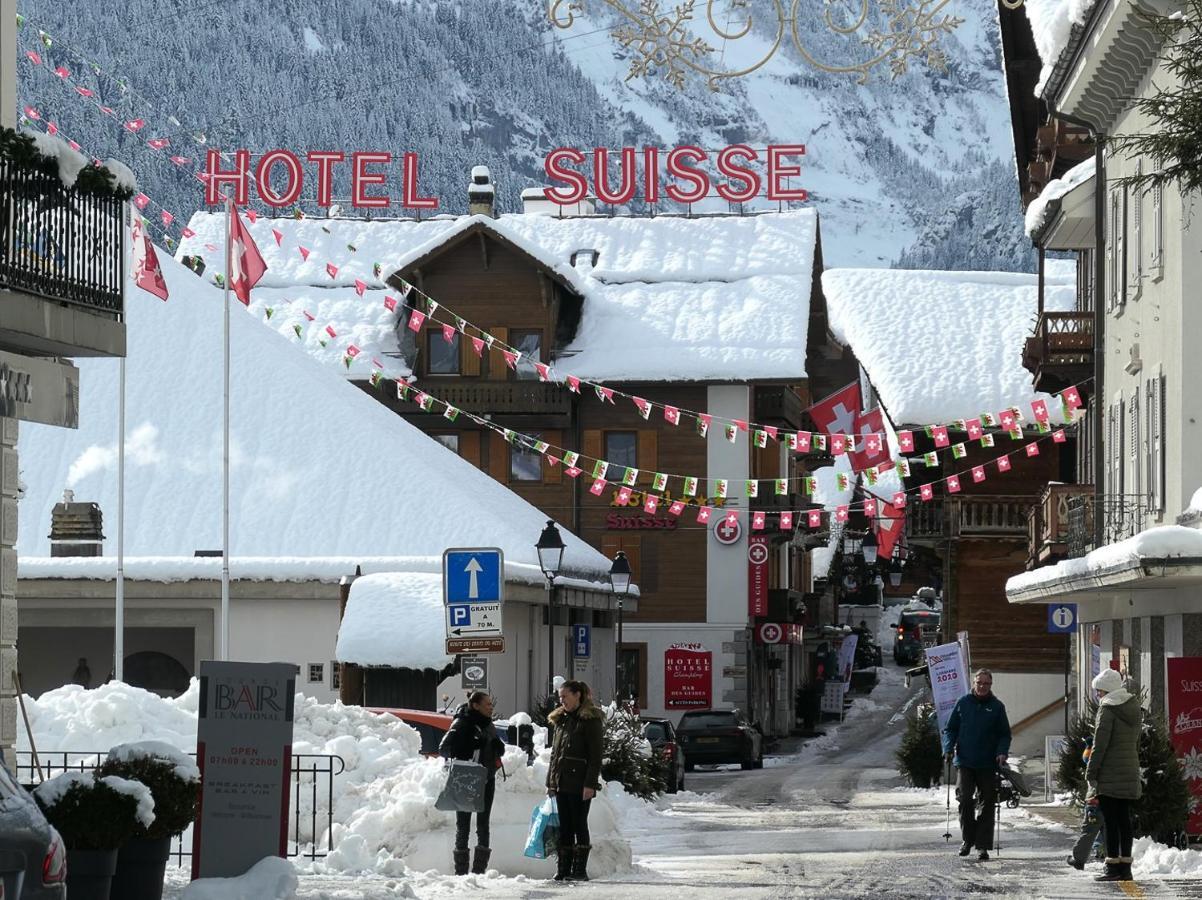 Hotel Suisse Шампери Экстерьер фото